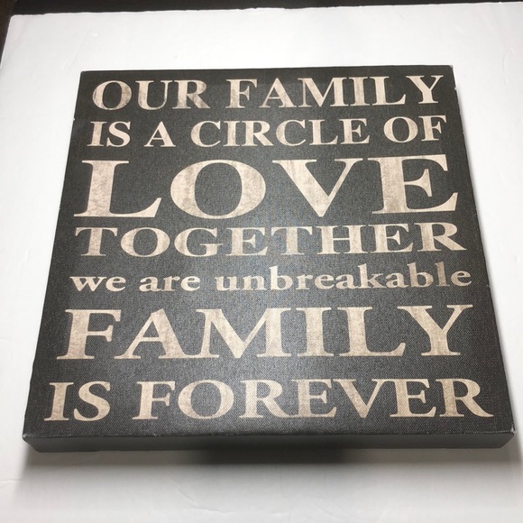Other - Our Family canvas wall art